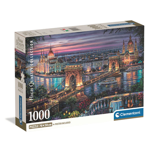 CLEMENTONI LIGHTS OF THE DANUBE 1000 PCS