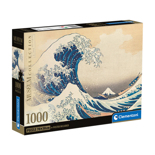 CLEMENTONI MUSEUM: THE GREAT WAVE - HOKUSAI 1000 pcs