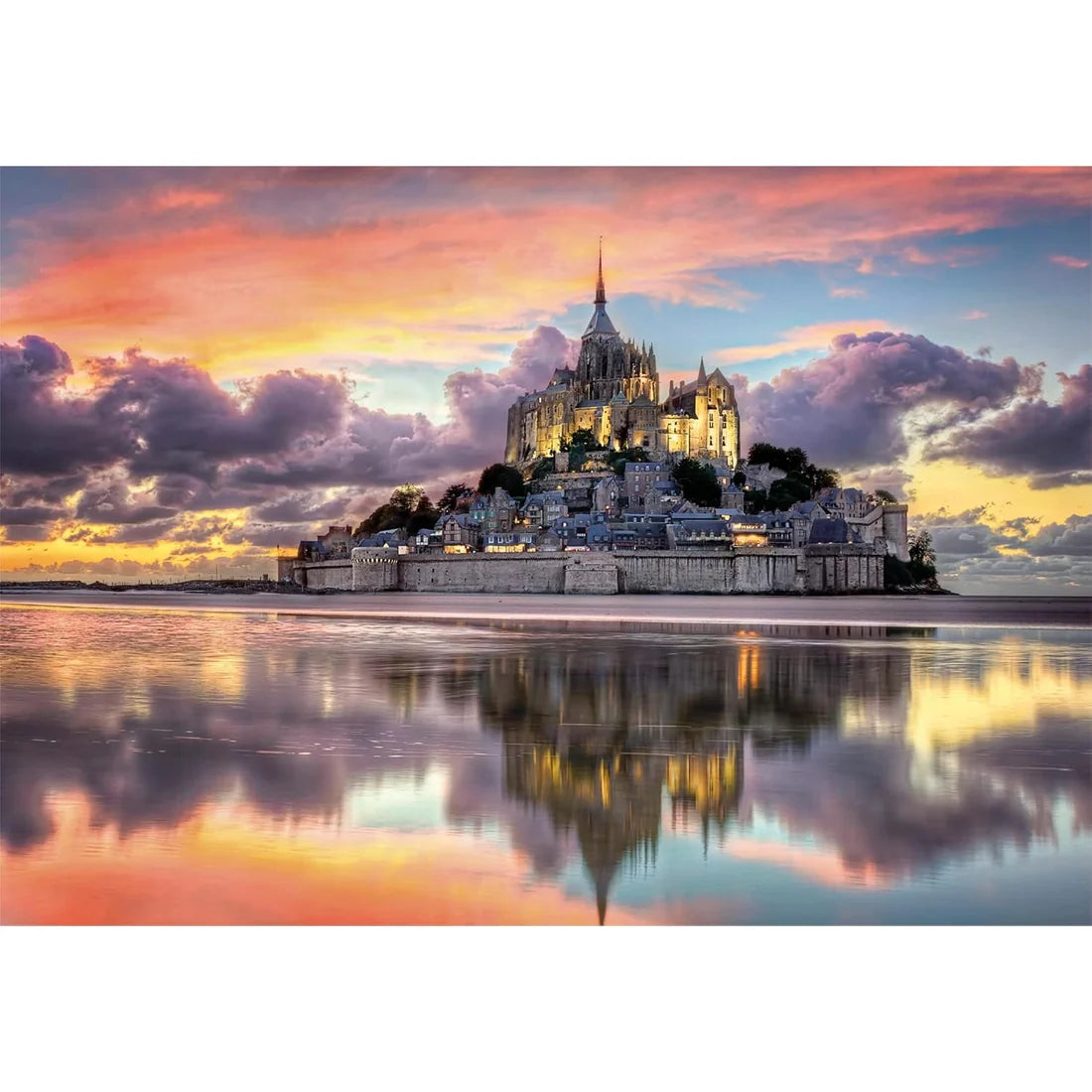 CLEMENTONI MAGNIFICENT MOUNT SAINT-MICHEAL 1000pcs