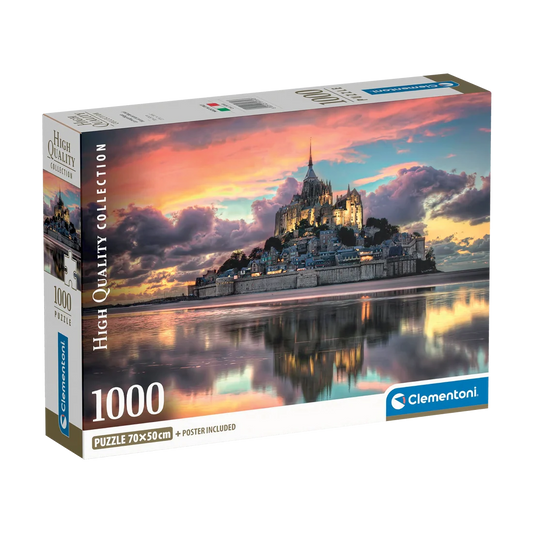 CLEMENTONI MAGNIFICENT MOUNT SAINT-MICHEAL 1000pcs