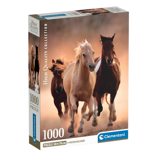 CLEMENTONI RUNNING HORSES 1000 PCS