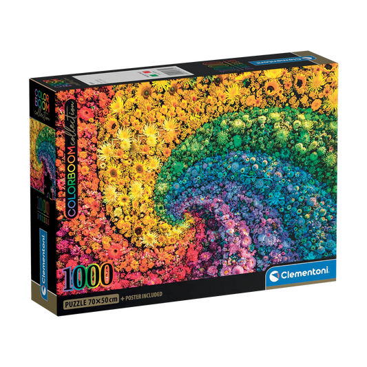 CLEMENTONI COLORBOOM: WHIRL 1000 PCS