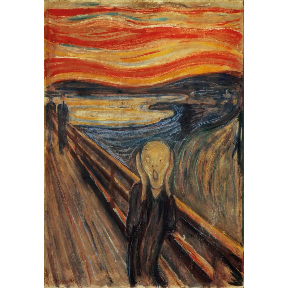 CLEMENTONI MUSEUM: THE SCREAM - MUNCH 1000 pcs