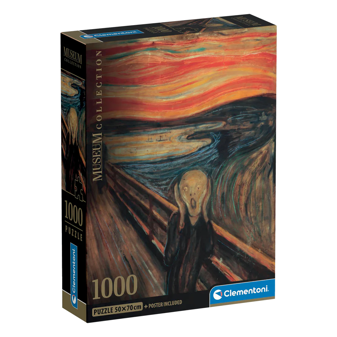 CLEMENTONI MUSEUM: THE SCREAM - MUNCH 1000 pcs