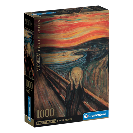 CLEMENTONI MUSEUM: THE SCREAM - MUNCH 1000 pcs