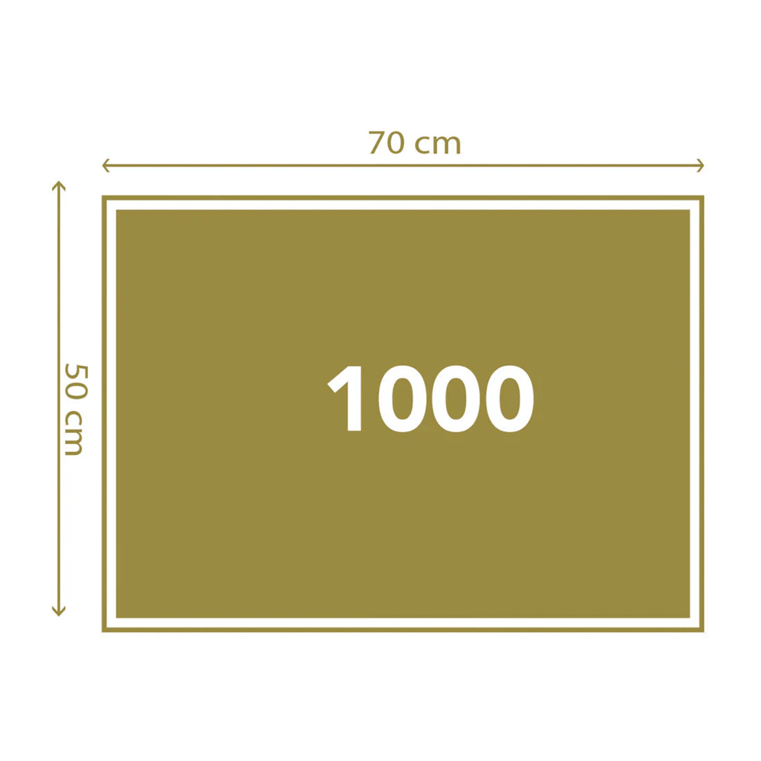 CLEMENTONI IMPOSSIBLE - CHRISTMAS VIBES 1000 PCS