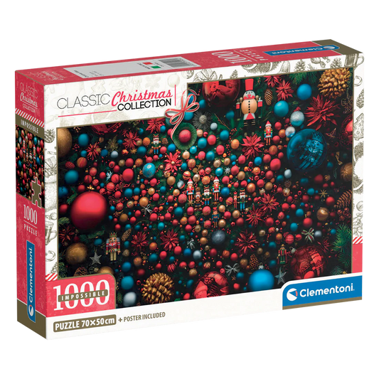 CLEMENTONI IMPOSSIBLE - CHRISTMAS VIBES 1000 PCS