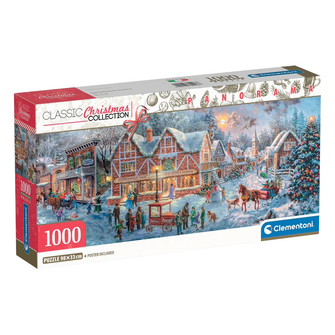 CLEMENTONI GETTING READY FOR CHRISTMAS 1000 PCS