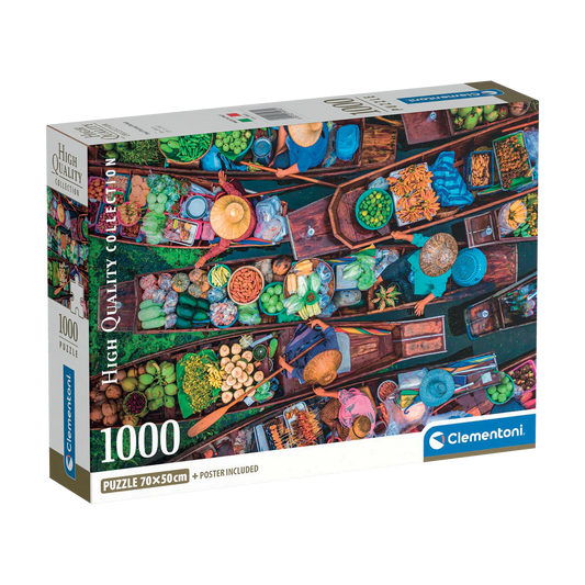 CLEMENTONI THAI FLOATING MARKET 1000 pcs