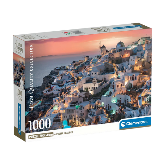 CLEMENTONI SHADES OF SANTORINI 1000pcs