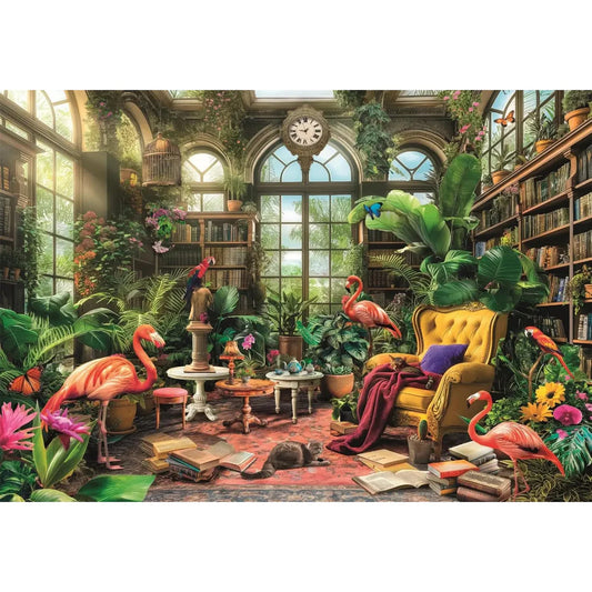 CLEMENTONI THE GREENHOUSE LIBRARY 1000 PCS