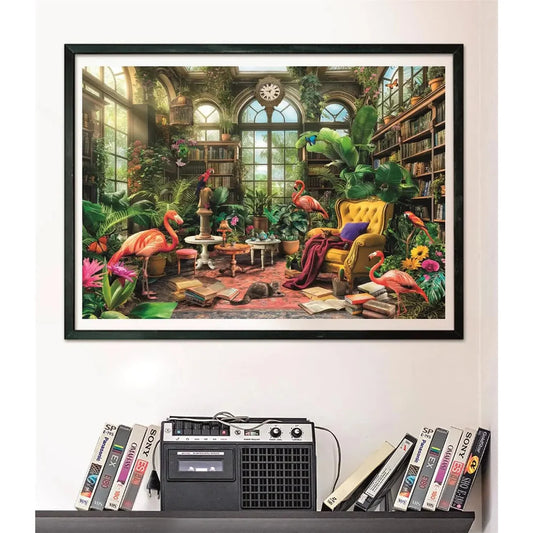 CLEMENTONI THE GREENHOUSE LIBRARY 1000 PCS