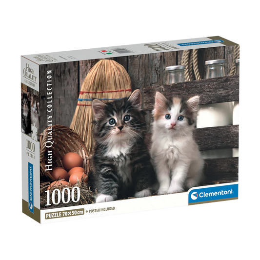 CLEMENTONI LOVELY KITTENS 1000 PCS