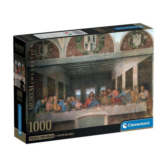 CLEMENTONI MUSEUM: THE LAST SUPPER - DA VINCI 1000 pcs