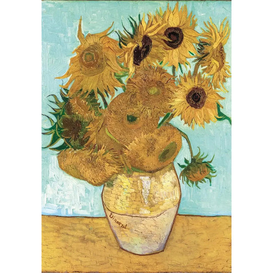CLEMENTONI MUSEUM: SUNFLOWERS - VAN GOGH 1000 pcs