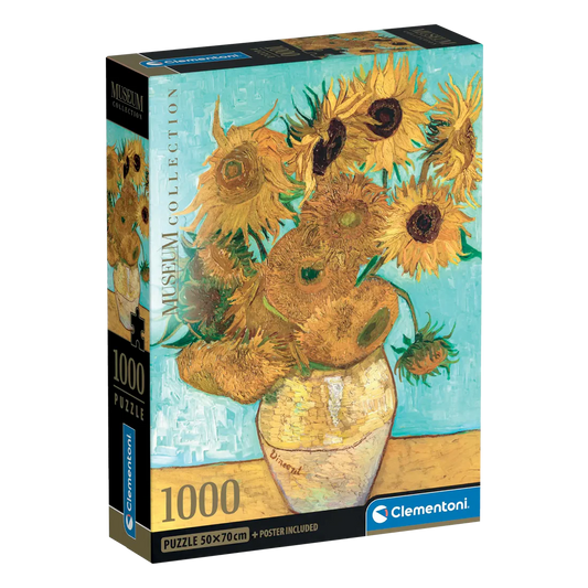 CLEMENTONI MUSEUM: SUNFLOWERS - VAN GOGH 1000 pcs
