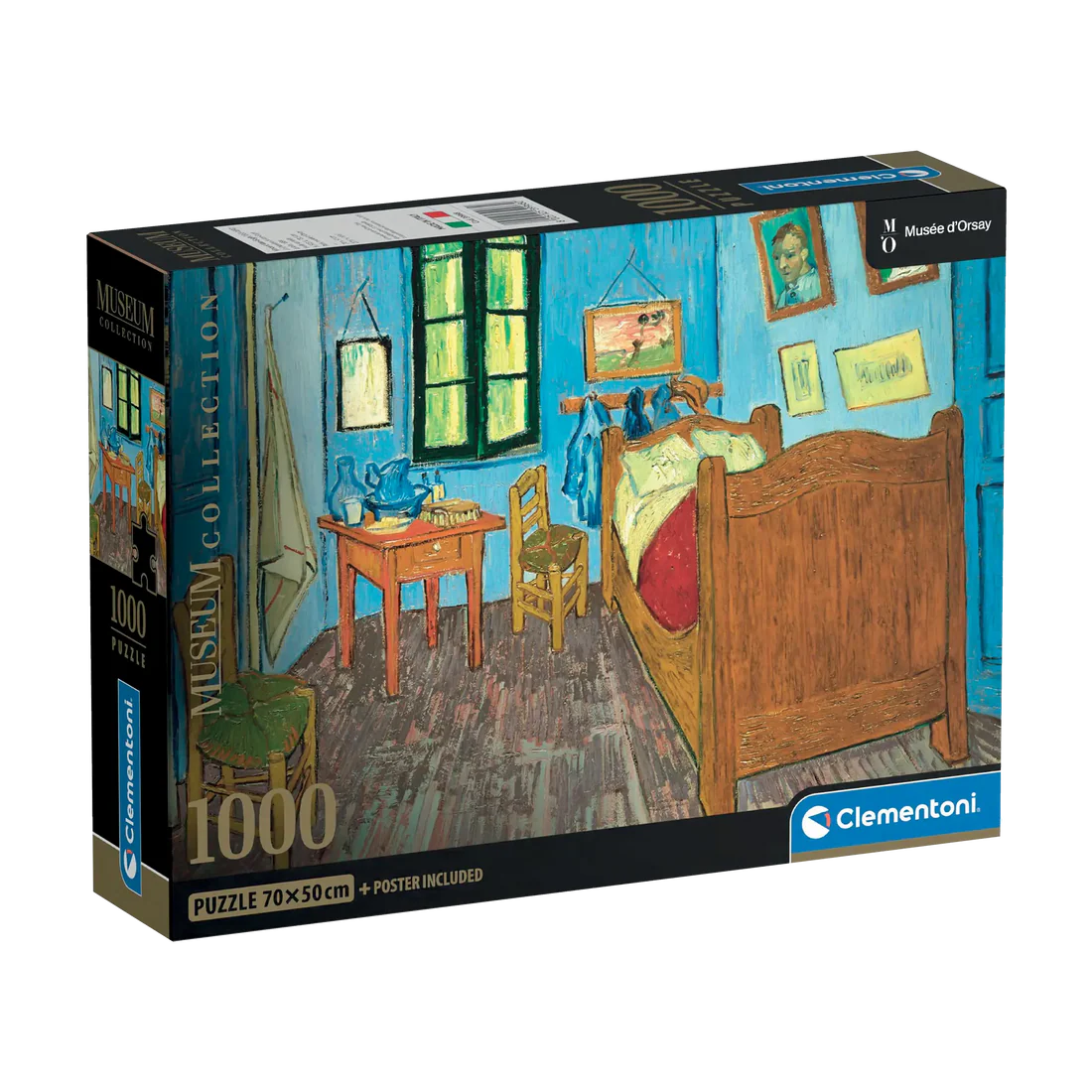 CLEMENTONI MUSEUM: BEDROOM IN ARLES - VAN GOGH 1000 PCS