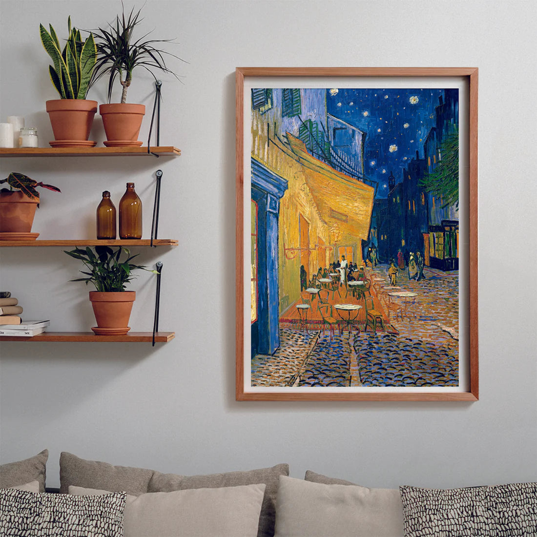 CLEMENTONI MUSEUM: CAFE TERRACE AT NIGHT - VAN GOGH 1000 PCS