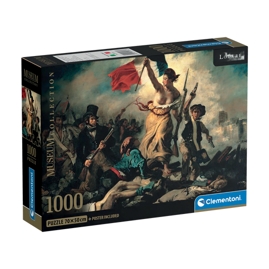 CLEMENTONI MUSEUM: LIBERTY LEADING THE PEOPLE - DELACROIX 1000pcs
