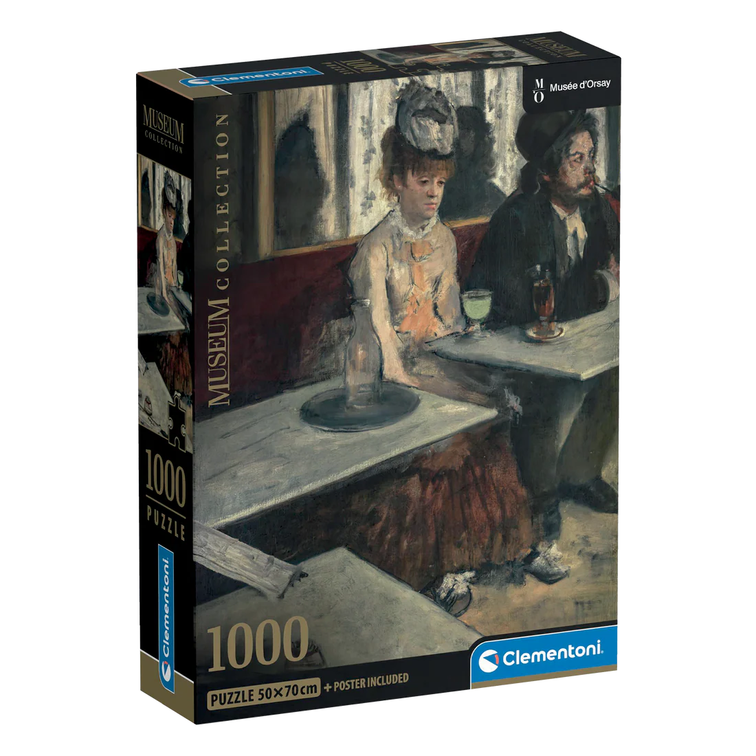 CLEMENTONI MUSEUM: IN A CAFÉ - DEGAS 1000 pcs