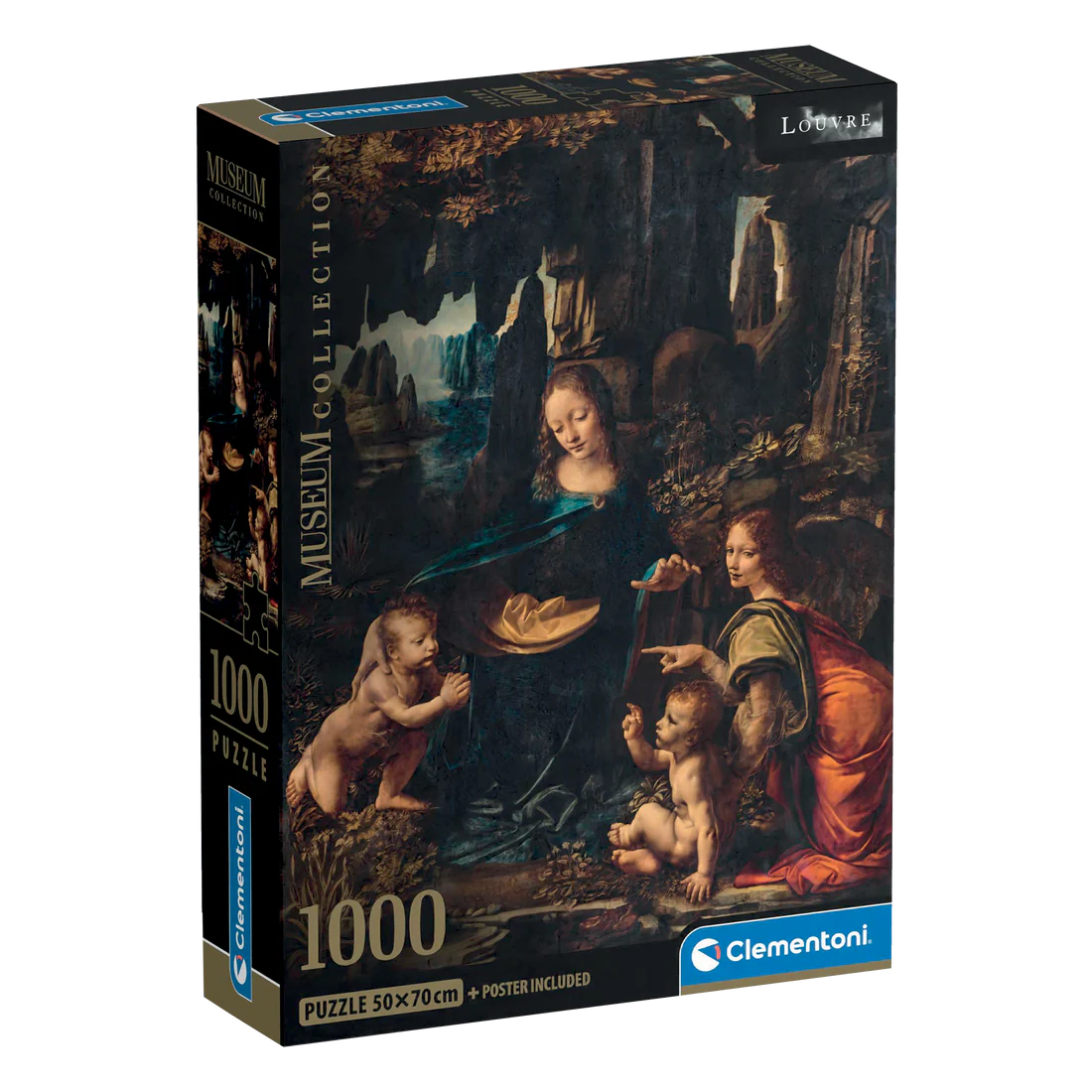 CLEMENTONI MUSEUM: THE VIRGIN OF THE ROCKS - DA VINCI 1000 pcs