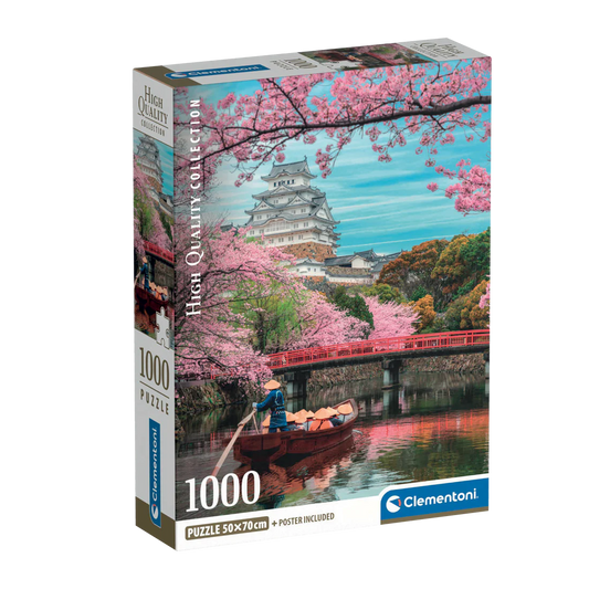 CLEMENTONI HIMEJI CASTLE IN SPRING 1000 pcs