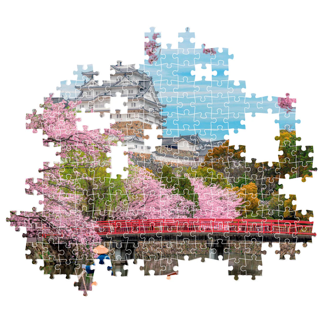 CLEMENTONI HIMEJI CASTLE IN SPRING 1000 pcs