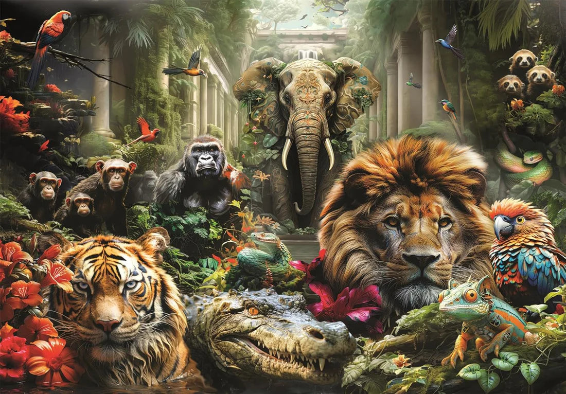 CLEMENTONI MYSTIC JUNGLE 1000 pcs