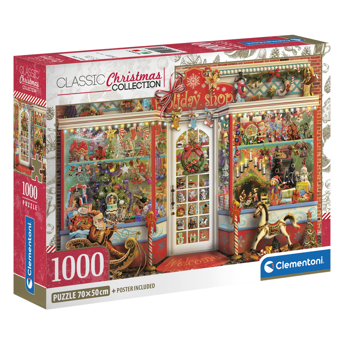 CLEMENTONI HOLIDAY SHOP 1000 PCS
