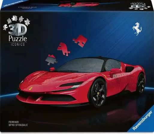 RAVENSBURGER 3D Iconics Ferrari SF90 Stradale 108pc FF26