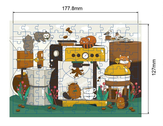 ARCADIA PUZZLES, Cream or Sugar, 99 pieces