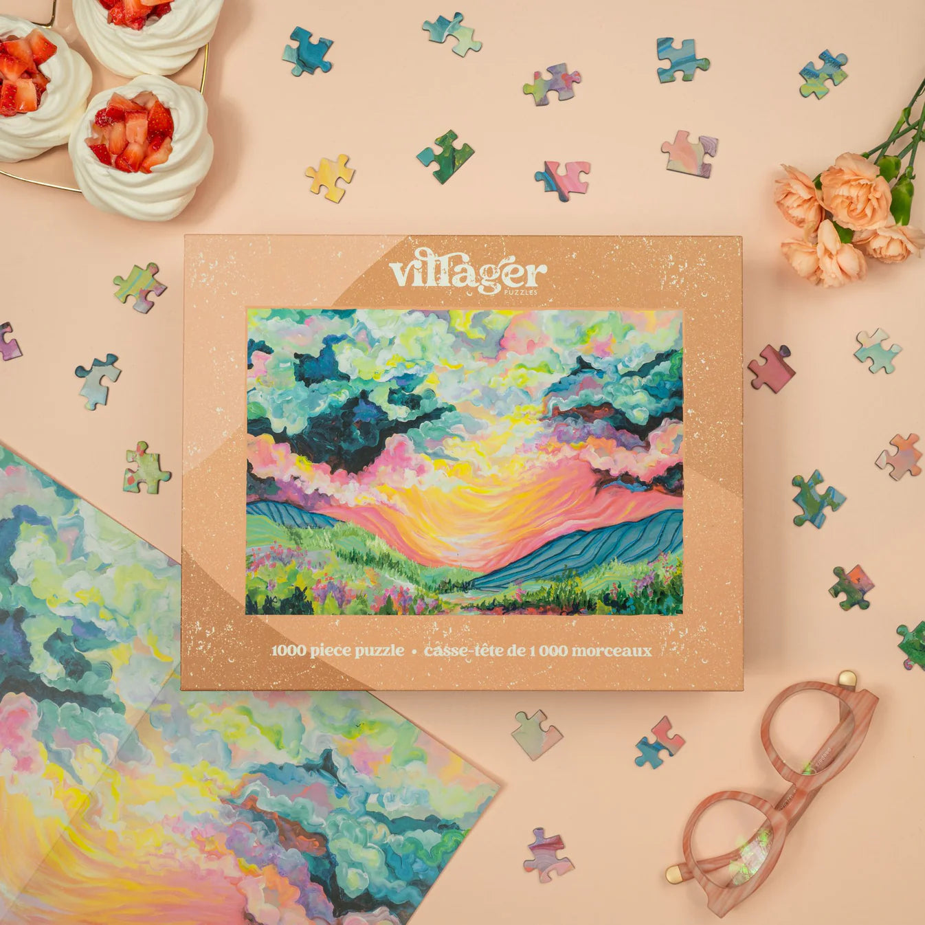 VILLAGER Daybreak | 1000-Piece Puzzle for Adults | Designed in Canada by Julie Amlin