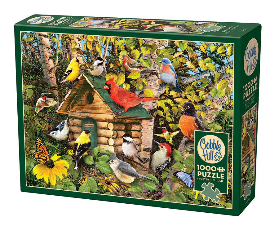 COBBLE HILL Bird Cabin | 1000 Piece