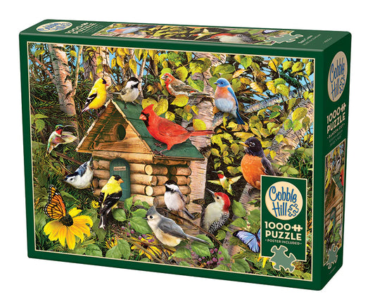 COBBLE HILL Bird Cabin | 1000 Piece