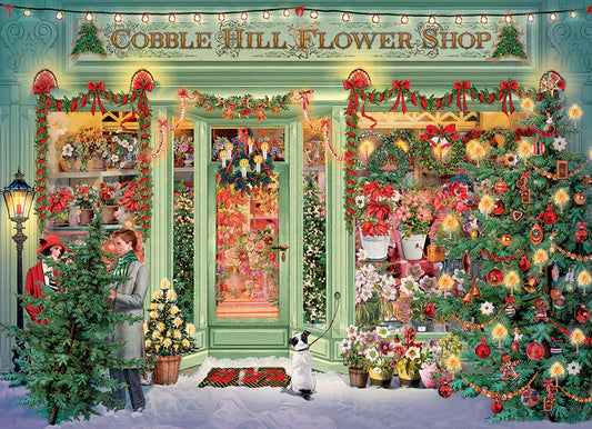 COBBLE HILL Christmas Flower Shop | 1000 Piece