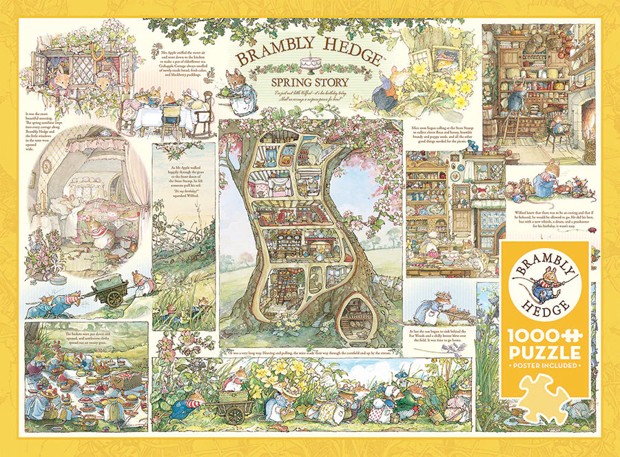 COBBLE HILL Brambly Hedge Spring Story | 1000 Piece