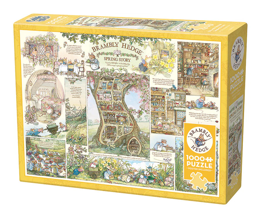 COBBLE HILL Brambly Hedge Spring Story | 1000 Piece