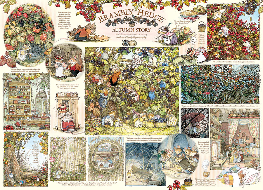 COBBLE HILL Brambly Hedge Autumn Story | 1000 Piece