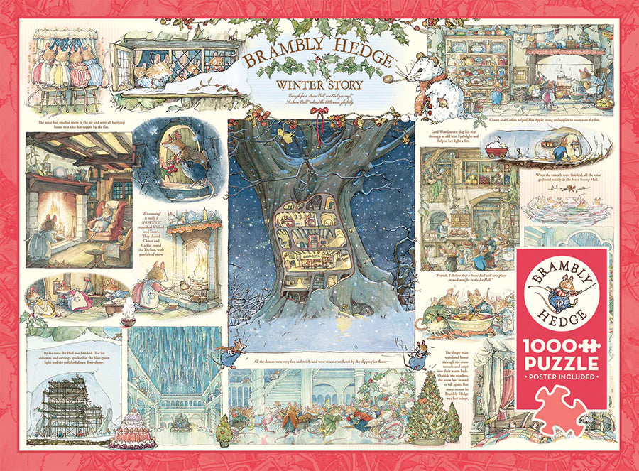 COBBLE HILL Brambly Hedge Winter Story | 1000 Piece