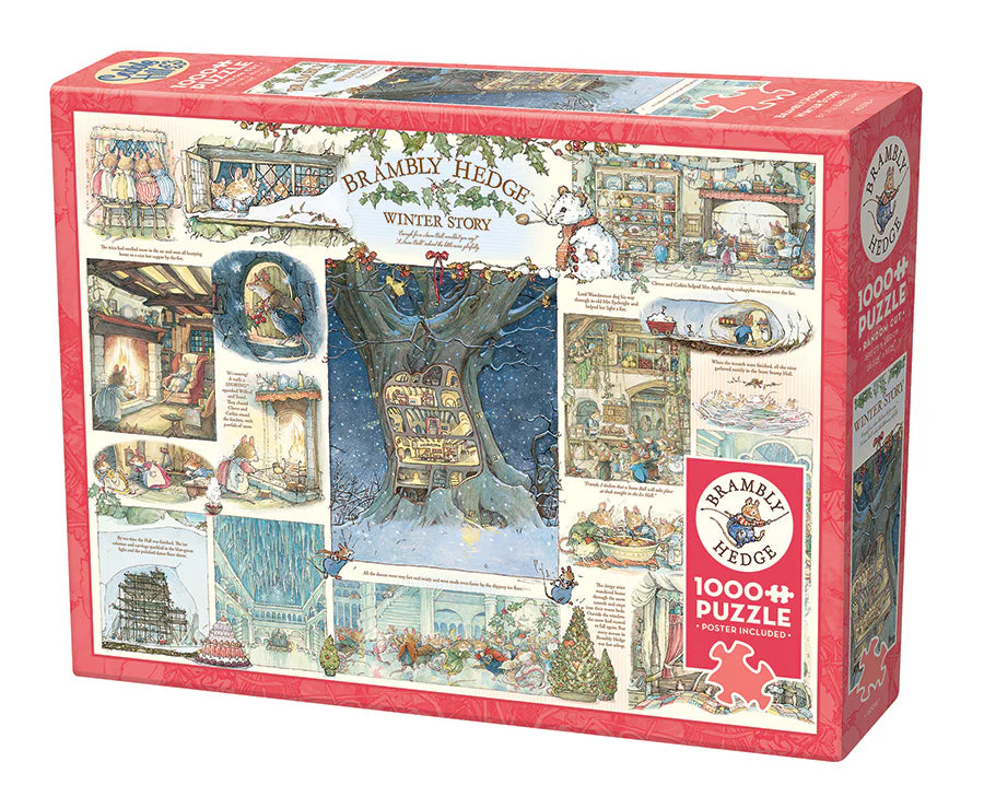 COBBLE HILL Brambly Hedge Winter Story | 1000 Piece
