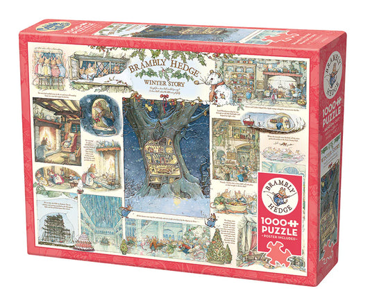 COBBLE HILL Brambly Hedge Winter Story | 1000 Piece