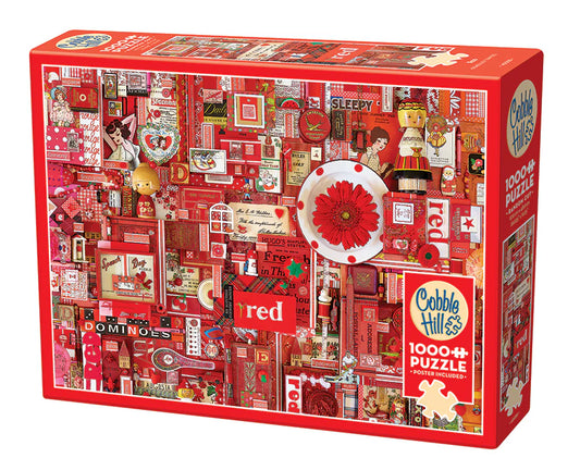 COBBLE HILL Red | 1000 Piece