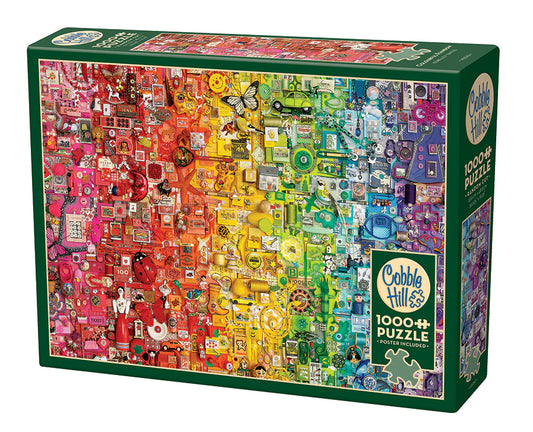 COBBLE HILL Colourful Rainbow | 1000 Piece