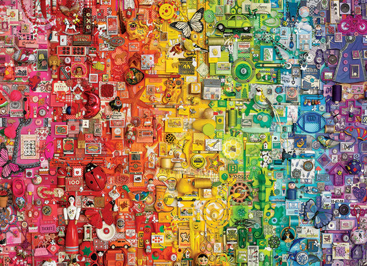COBBLE HILL Colourful Rainbow | 1000 Piece