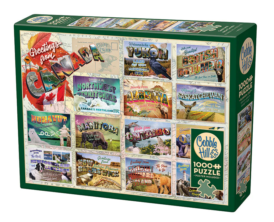 COBBLE HILL Greetings from Canada | 1000 Piece