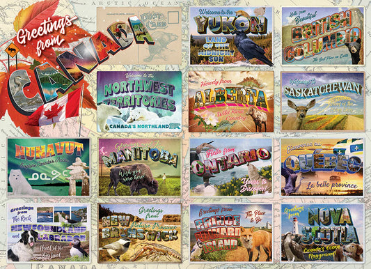 COBBLE HILL Greetings from Canada | 1000 Piece