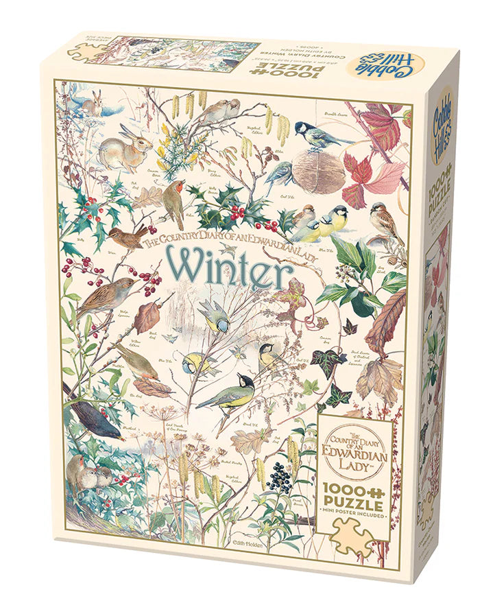 COBBLE HILL Country Diary: Winter | 1000 Piece