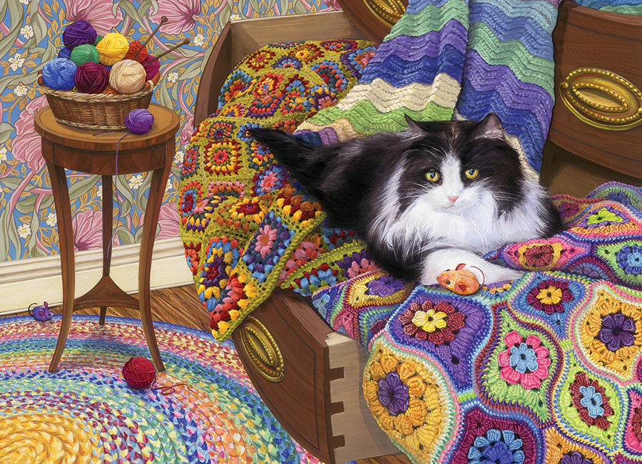 COBBLE HILL Comfy Cat | 1000 Piece
