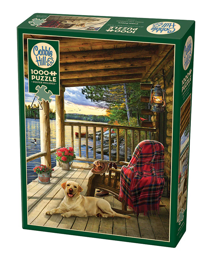 COBBLE HILL Cabin Porch | 1000 Piece