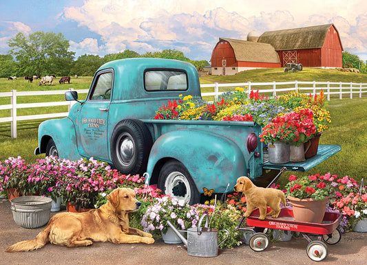 COBBLE HILL Flower Truck | 1000 Piece